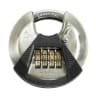Burg-Wachter Circle 23 C 70mm Stainless Steel 4-Dial Combination Disc Padlock