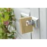 Burg-Wachter Quadra 444 70mm Brass Shutter Padlock