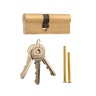 ERA 6-Pin 40/45mm Euro Profile Double Cylinder Lock Brass