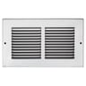 Carlisle Brass Louvre Cover Intumescent Grille 150 x 300mm Silver