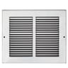 Carlisle Brass Intumescent Air Transfer Grille 300mm x 150mm Silver (Single Grill)