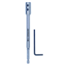 TIMco Flat Bit Extension Rod 150 x 6.35mm Uncoated