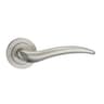 Fortessa Swish Contempo Lever on Round Rose Satin Nickel