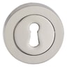 Fortessa Keyhole Escutcheon 8 x 51mm Satin Nickel/Polished Nickel