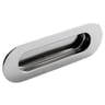 Eurospec Flush Pull Oval 120 x 41mm Bright Stainless Steel