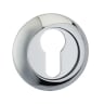 Fortessa Euro Profile Raised Escutcheon in Polished Chrome