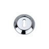 Fortessa Raised Keyhole Escutcheon Polished Chrome