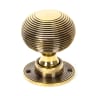 From The Anvil Aged Brass Heavy Beehive Mortice/Rim Knob Set