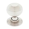From The Anvil Polished Nickel Heavy Beehive Mortice/Rim Knob Set
