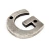 From The Anvil Antique Pewter Letter G