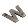 From The Anvil Antique Pewter Letter W