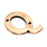 From The Anvil Polished Bronze Letter Q