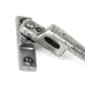 From The Anvil Pewter Night-Vent Locking Peardrop Fastener - LH