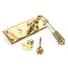 From The Anvil Aged Brass Reeded Lever Bathroom Set