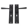From The Anvil Black Large Avon Lever Lock Set