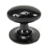 From The Anvil Black Oval Mortice/Rim Knob Set