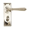 From The Anvil Polished Nickel Reeded Lever Bathroom Set