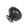 From The Anvil Black Elan Cabinet Knob - Small