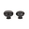 From The Anvil Black Elan Cabinet Knob - Small