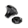 From The Anvil Black Octagonal Cabinet Knob - Small