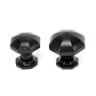 From The Anvil Black Octagonal Cabinet Knob - Large