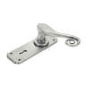 From The Anvil Pewter Monkeytail Lever Lock Set