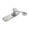 From The Anvil Pewter Monkeytail Lever Latch Set