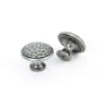From The Anvil Pewter Hammered Cabinet Knob - Large