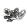 From The Anvil Pewter Oval Mortice/Rim Knob Set