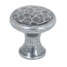 From The Anvil Pewter Hammered Cabinet Knob - Small