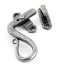 From The Anvil Pewter Locking Shepherd's Crook Fastener - LH