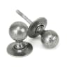 From The Anvil Pewter Round Mortice/Rim Knob Set