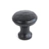 From The Anvil Black Hammered Cabinet Knob - Small