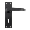 From The Anvil Black Deluxe Lever Lock Set