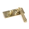From The Anvil Aged Brass Hinton Lever Bathroom Set
