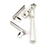 From The Anvil Polished Nickel Night-Vent Locking Hinton Fastener