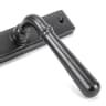 From The Anvil Aged Bronze Newbury Slimline Lever Espag. Latch Set