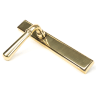 From The Anvil Aged Brass Newbury Slimline Lever Espag. Latch Set