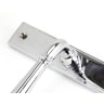 From The Anvil Polished Chrome Newbury Slimline Lever Espag. Latch Set