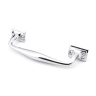 From The Anvil Polished Chrome 230mm Art Deco Pull Handle