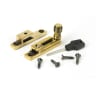 From The Anvil Aged Brass Beehive Quadrant Fastener - Narrow