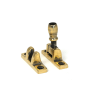 From The Anvil Aged Brass Mushroom Brighton Fastener - Narrow (Square)