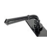 From The Anvil Black Regency Lever Espag. Lock Set