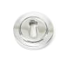 From The Anvil Polished Chrome Round Escutcheon (Plain)