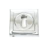 From The Anvil Polished Chrome Round Escutcheon (Square)