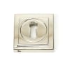 From The Anvil Polished Nickel Round Escutcheon (Square)