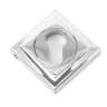 From The Anvil Polished Chrome Round Euro Escutcheon (Square)
