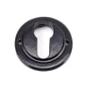 From The Anvil Black Round Euro Escutcheon (Square)