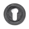 From The Anvil External Beeswax Round Euro Escutcheon (Plain)