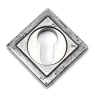 From The Anvil Pewter Round Euro Escutcheon (Square)